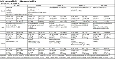 Felsős napközis március 2017