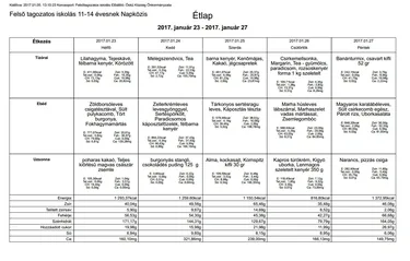 Iskola napközis felsős