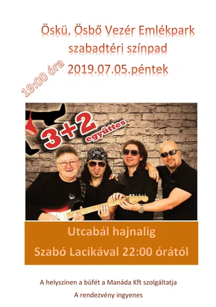 3+2 Együttes koncert borítóképe