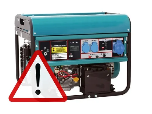 'Az áramszünet alatti aggregátor használat veszélyei!' cikk borítóképe