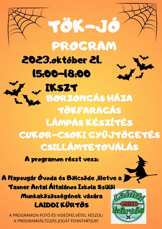 'Tök-jó program' cikk borítóképe