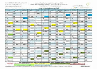 2019-es hulladéknaptár borítóképe