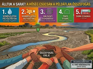 Figyelő! Közös felelősségünk az energia és a víz borítóképe