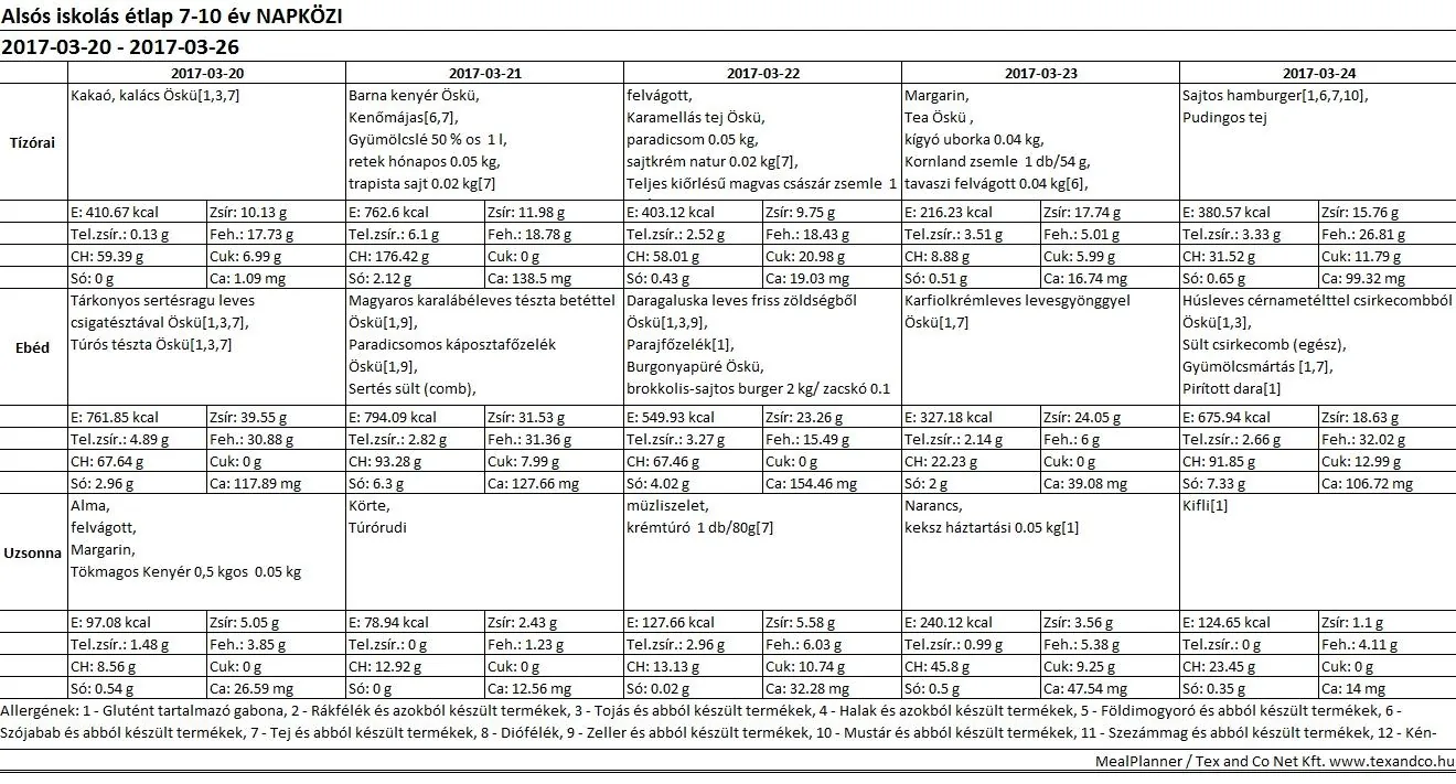 Alsós napközis március 2017