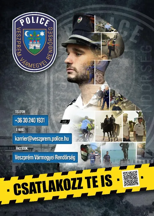 'Rendőrségi toborzás-Jelentkezz Te is' cikk borítóképe