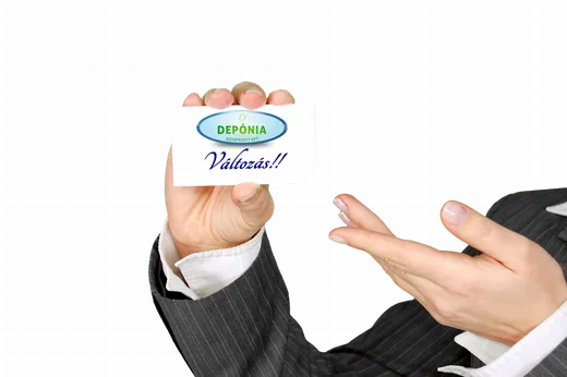 'Depónia változás tájékoztató' cikk borítóképe