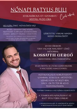 Nőnapi batyus buli borítóképe