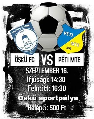 Öskü FC - Péti MTE borítóképe