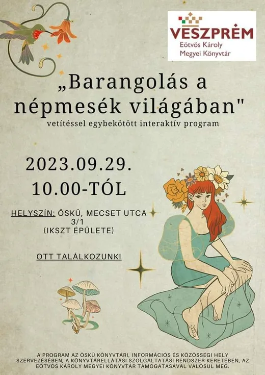 'Barangolás a népmesék világában' cikk borítóképe