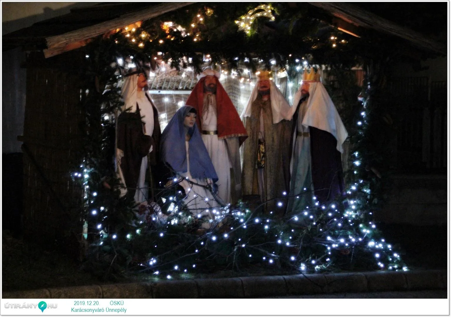 Karácsonyi ünnep 2019. Képek: Útirány.hu